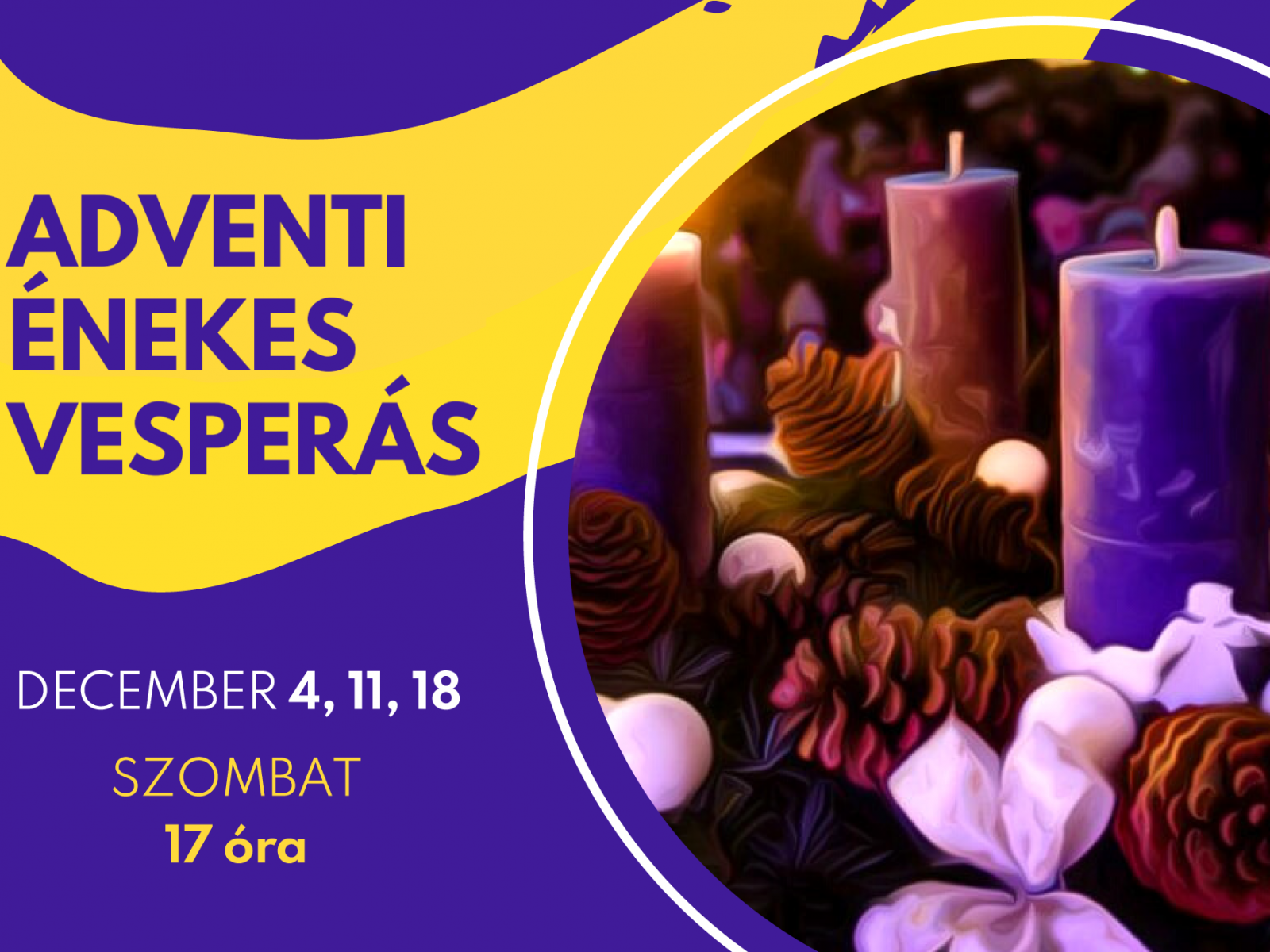 Adventi énekes vesperás 